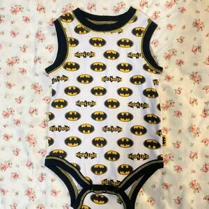 Baby boy Batman onesie